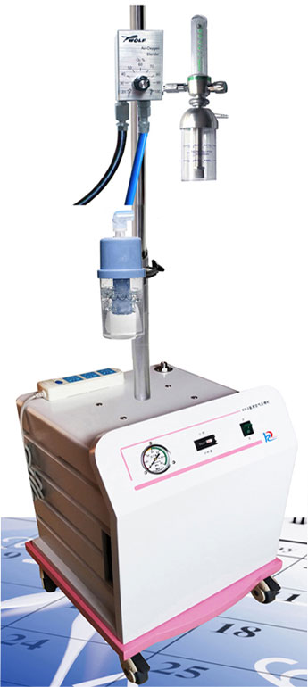 空氧混合儀（小兒CPAP，空氧混合器）